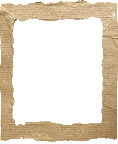Ripped Paper Frame